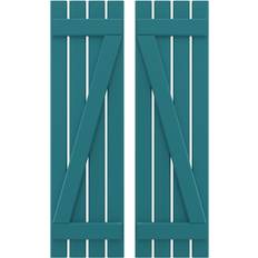 Ekena Millwork ARW102SB415X81ANH Timber Window Shutter
