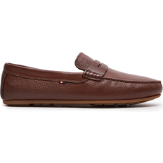 Tommy Hilfiger Men Loafers Tommy Hilfiger Fine-Cleat Driving - Winter Cognac