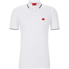 HUGO BOSS Deresino232 Slim Fit Polo Shirt - White