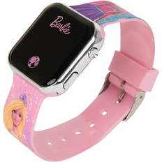 Armbanduhren Barbie 869702 Sparkles LED Kids Digital Wrist Watch, Black & Silver