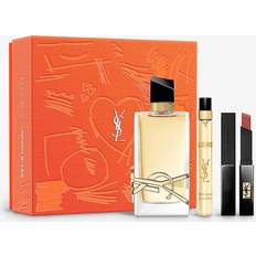 Boîtes cadeau Yves Saint Laurent Libre Deluxe Gift Set EdP 90ml + EdP 10ml + Lipstick #302