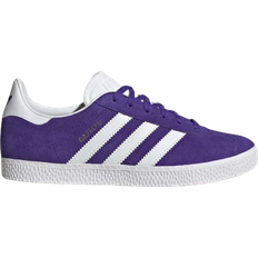 Adidas gazelle junior white Barnskor adidas Junior Gazelle - Energy Ink/Cloud White/Gold Metallic