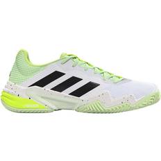 49 ⅓ Scarpe da sport per racchetta Adidas Barricade 13 M - Cloud White/Core Black/Semi Green Spark