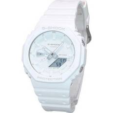 Casio g-shock tone-on-tone white core guard ga-2100-7a7 200m