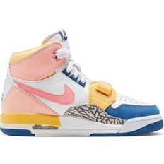 Nike Jordan Legacy 312 GSV - White/Coral Pink/White/French Blue/Brilliant Topaz/Sakura Pink