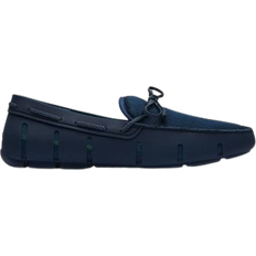 Braided Lace Loafer - Navy