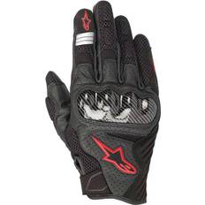 Motorfietsuitrusting Alpinestars Handschuhe Smx1 Air V2 Schwarz/Rot