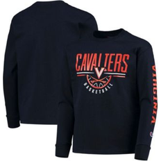 Champion Children's Clothing Champion Big Boys and Girls Navy Virginia Cavaliers Basketball Long Sleeve T-shirt Navy XLarge