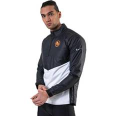 Nike Nero Camicie Nike Element Half-Zip Top Ekiden White/Black Male