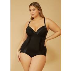 Ashley Stewart Black Ultra Smoothing Shapewear Bodysuit