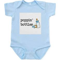 Cafepress Poppin Bottles Body Suit - Sky Blue