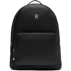 Tommy Hilfiger Damen Rucksäcke Tommy Hilfiger Essential Th Monogram Small Dome Backpack - Black