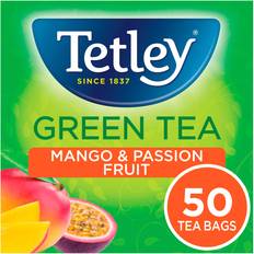 Mango Tea Tetley Green Tea Mango & Passion Fruit 50 Tea