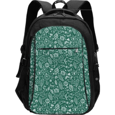 Travel backpack for men Daiia Travel Backpack - Green Christmas