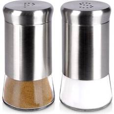 Hit Salt and Pepper Shaker Set in Glass Pepper Mill