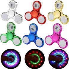 Plastic Fidget Toys Scione Fidget Spinner 6 Pack