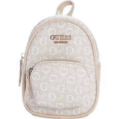 Backpacks Guess Factory Evan Color Block Mini Crossbody Backpack - Off White