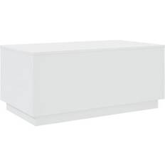 vidaXL LED light white Soffbord 50x90cm