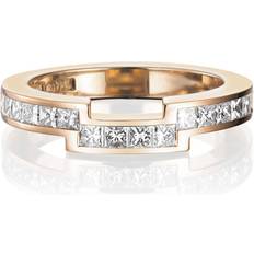 Diamanter - Guldbelagt Ringe Efva Attling Rock Queen Ring - Guld