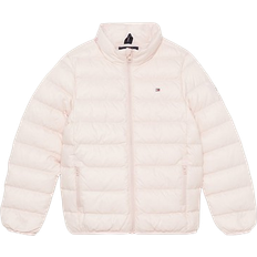 Tommy Hilfiger Unisexe Vestes Tommy Hilfiger Essential Fitted Down Jacket - Whimsy Pink