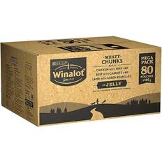 Pets Purina Winalot Dog Food Pouches Mixed Jelly, 80