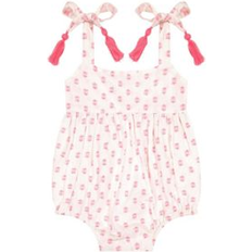 9-12M Playsuits Mer St. Barth Baby Girls Zoe Shoulder Tie Baby Pink Dobby Pink dobby 6-12 months