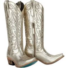 Gold Boots Lane Sold by: Wild West Boot Store, Women Smokeshow Metallic Tall Western Boot Snip Toe Gold