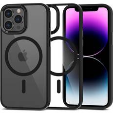 Tech-Protect iPhone 13 Max Magmat Cover MagSafe Kompatibel Gennemsigtig Sort