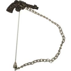 Dolce & Gabbana Smycken Dolce & Gabbana Stilfull Jewel Gun Brosch Gray