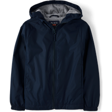 Outerwear The Children's Place Boys Windbreaker Jacket Blue Cotton