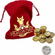 Lucky Duck Flamecraft Metal Coins Series 2 Red 8.0 In L X 6.0 In W X 1.5 In H