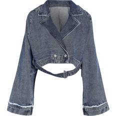 Noisy May Talla Between Season Jacket - Blue Denim