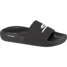 Skechers Herr Slides Skechers Hyper Slide Hyper Comfort, Mens black Slides