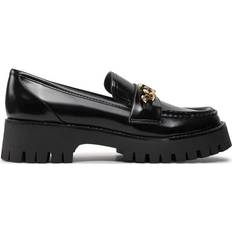 Pelle Sintetica Scarpe basse Guess Almosty Catena - Nero