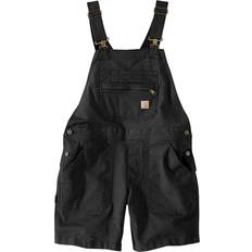 Carhartt Dame Bukser & Shorts Carhartt Afslappet Pasform Kanvas Seler Shorts Dame - Black