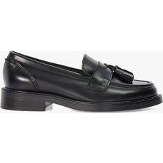 Garda Leather Loafers, Black