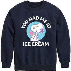 Sweatshirts Hybrid Apparel Sold by: Peanuts You Had Me At Ice Cream Youth Crewneck Sweatshirt