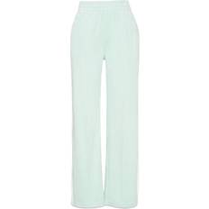 Juicy Couture Gråa Byxor & Shorts Juicy Couture MAY COLURBLOCK WIDE LEG TRACK PANT Greyed Jade Pants Dame Butler Loftet