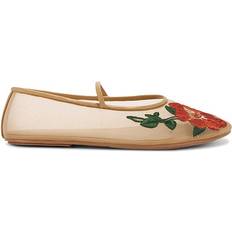 Platform Ballerinas Jeffrey Campbell Swan Flower Flat in Beige. 10, 6.5, 7, 7.5, 8, 8.5, 9, 9.5