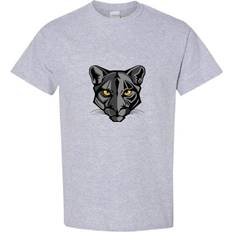 Gildan Sport Grey, 5XL Black Panther Panthera Leopard Jaguar Cat Animal Men T Shirt Tee Top