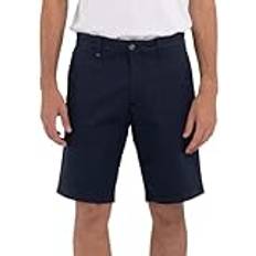 Replay Men Shorts Replay Men's Canvas Cotton Chino Shorts - Navy
