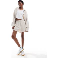 Weekday Ava Co-Ord Linen Mix Shorts - Off-White