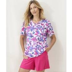 Damart Cotton Pyjama Short Set Pink 18/20