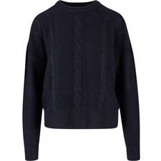 Cable knit sweater Urban Classics Women's Cable Knit Sweater - Black