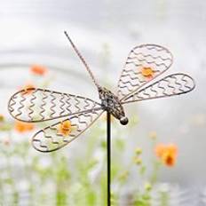 Paper High Pantala Metal Dragonfly Garden Stake Decoration