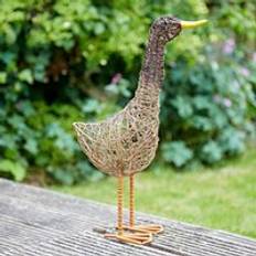 Paper High Jiro the Standing Duck Wire Garden Ornament