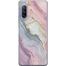 Sony xperia 10 iii Mobile Cover with Marble Motif for Sony Xperia 10 III