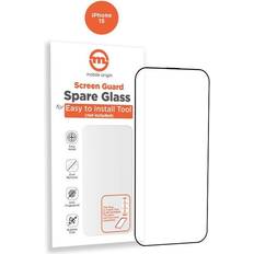 Skærmbeskyttelse & Skærmfiltre Mobile Origin Mobile Origin Orange Screen Guard Spare Glass iPhone 15