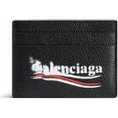 Balenciaga Cash Card Holder Black -Calfskin