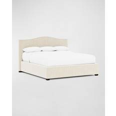 Bernhardt Graham King White/Cream Frame Bed